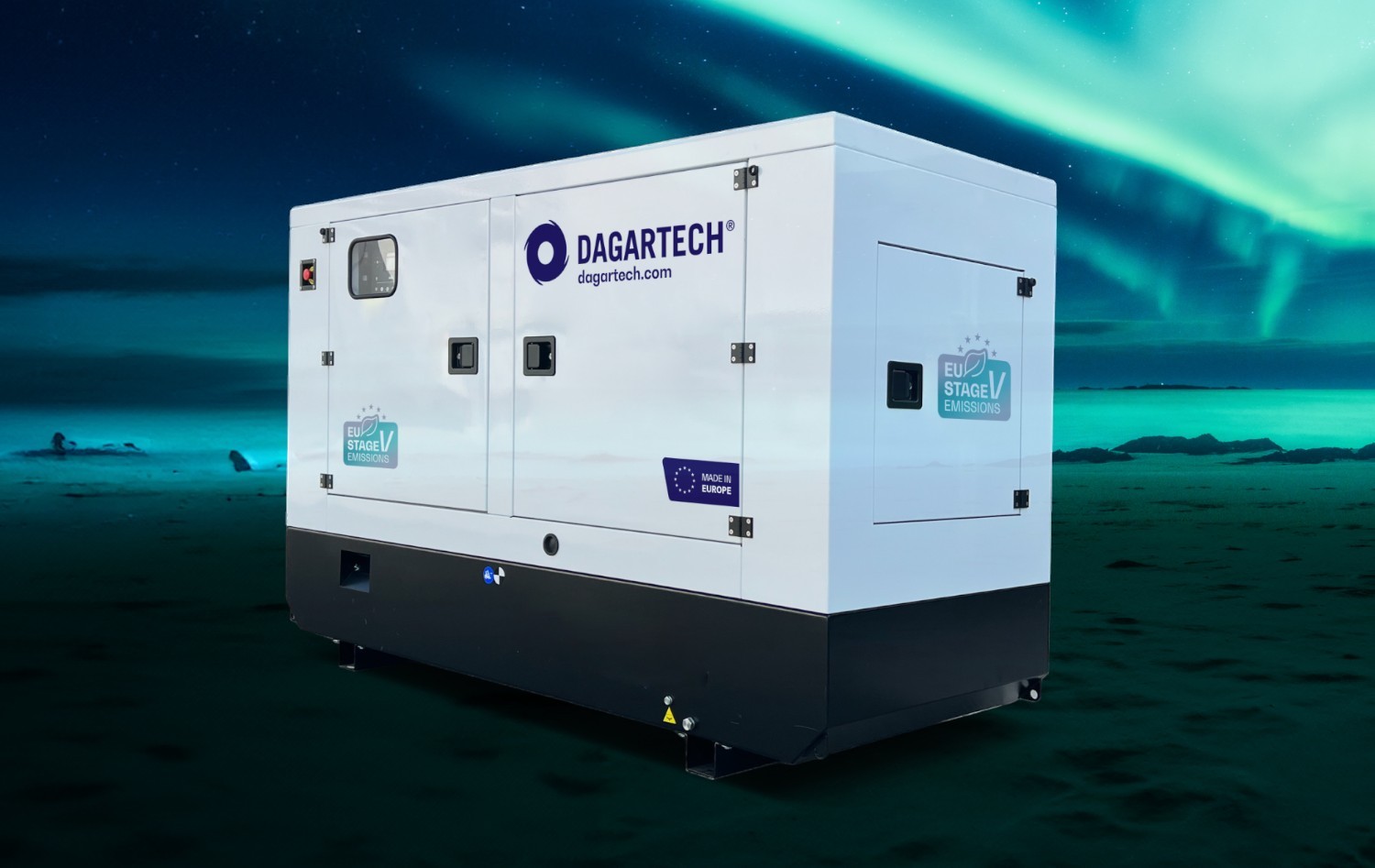 Groupe électrogène installé chez un client